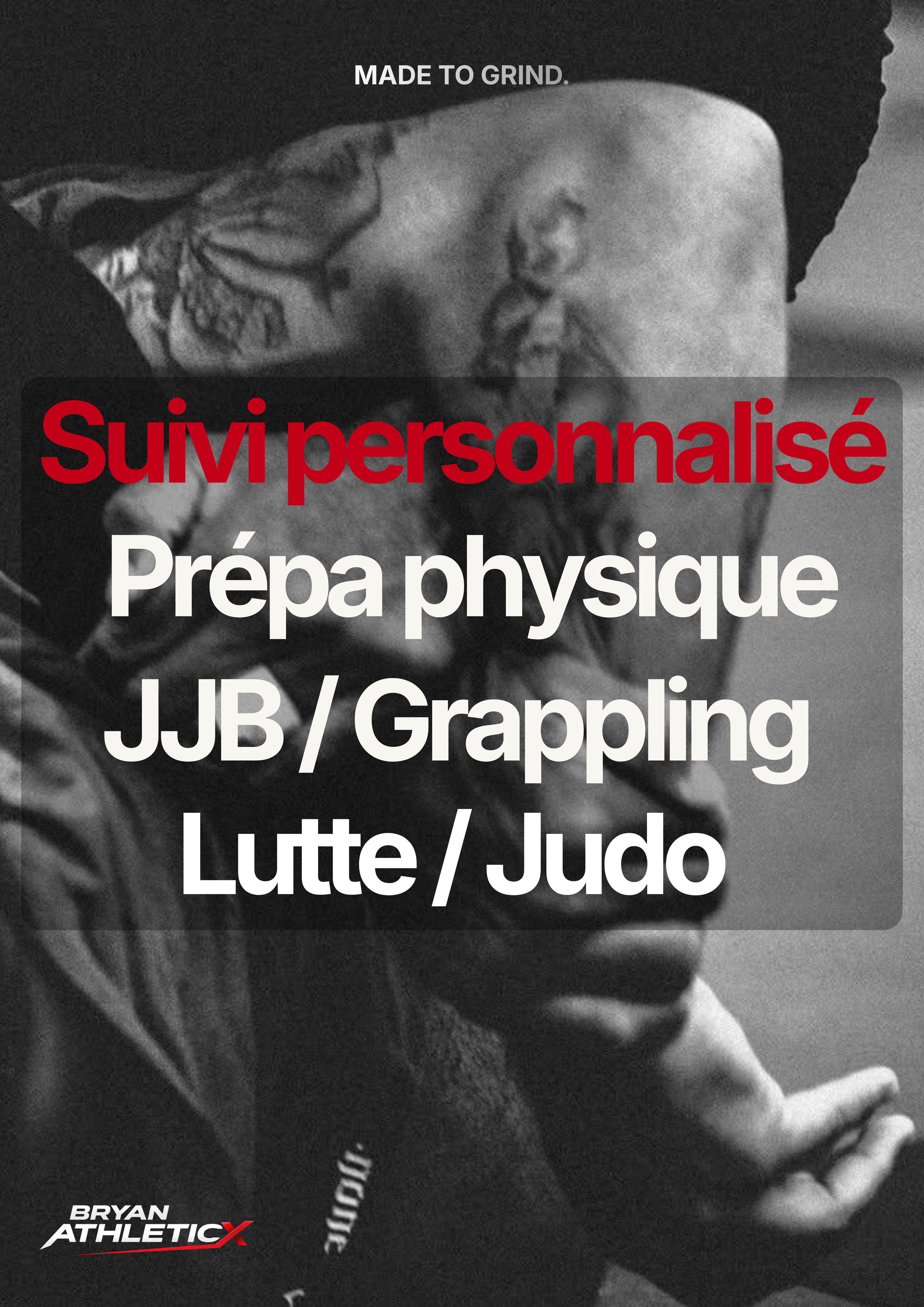 Suivi personnalisé en ligne - Préparation physique JJB / Grappling / Lutte / Judo